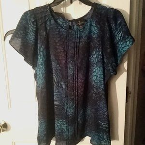 Worthington blouse size petite LG
